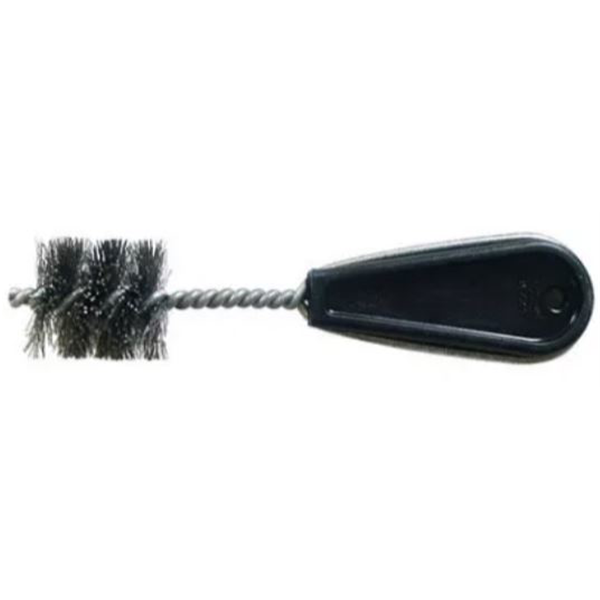 Fitting Brush - Plastic Handled. 1/2" diameter x 4 3/4" Length