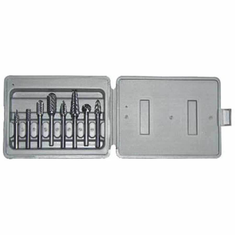 BUR CARB SET 8PC
