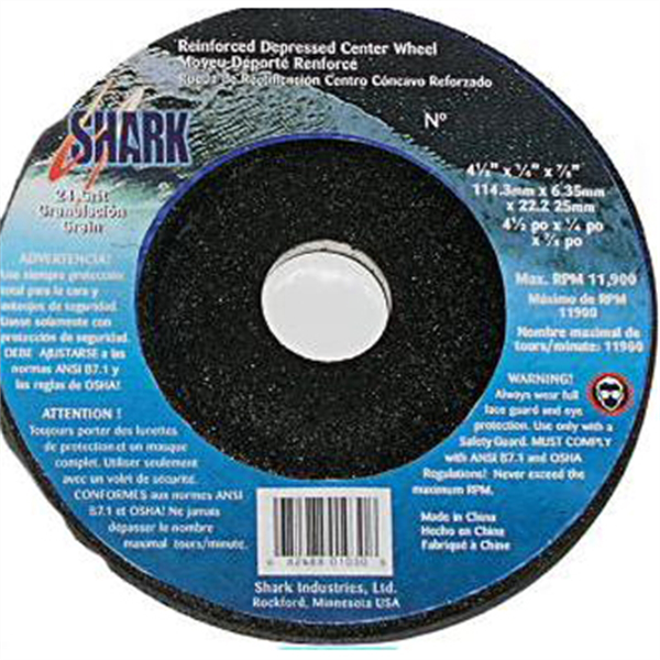 2" Dep Ctr Wheel 80 Grit 5pk