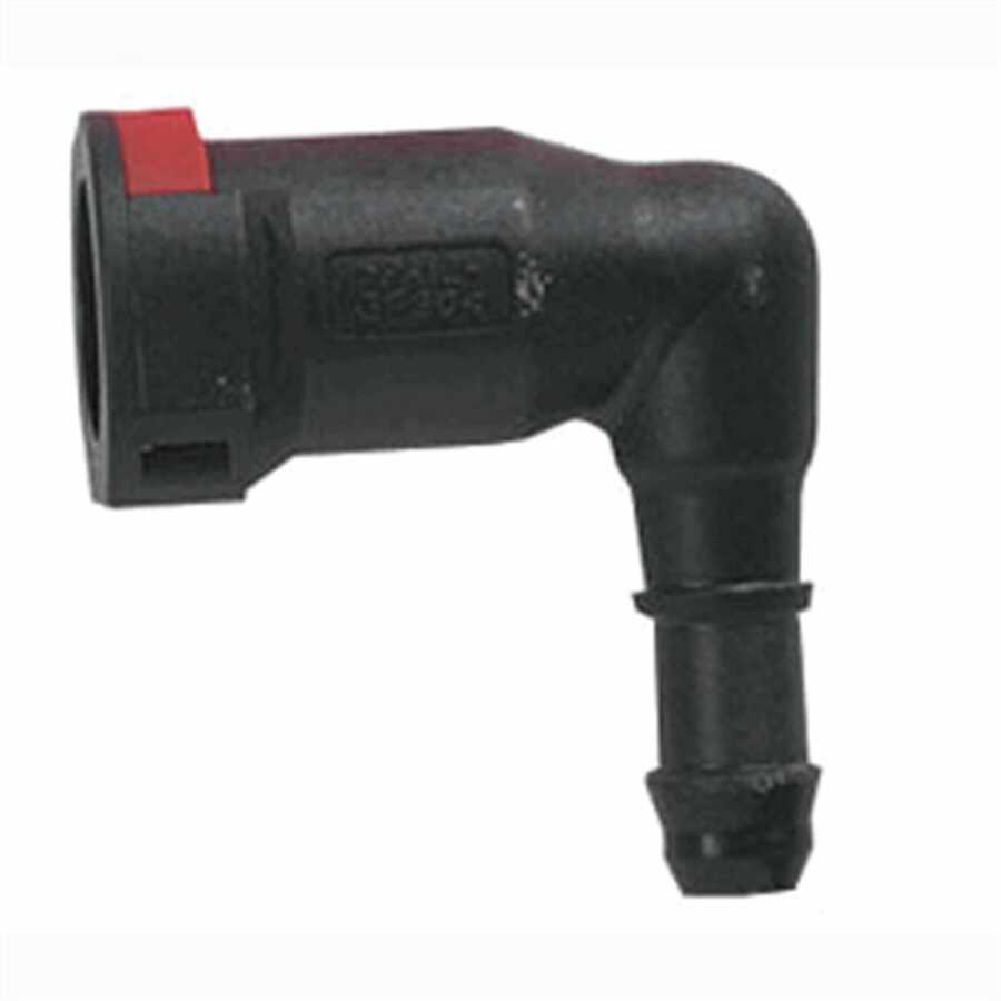 PK/2 3/8"-3/8" 90 DGR PUSH CON