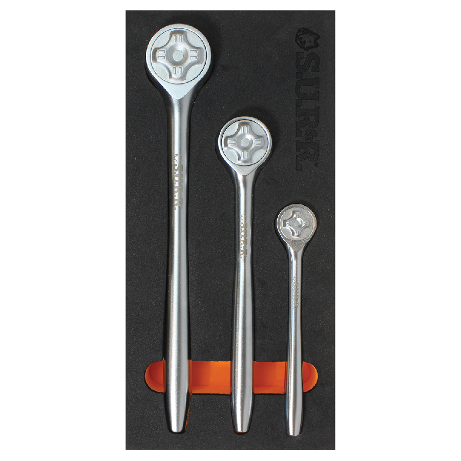 SUR&R NR3 3-Piece 2.5° Nano-Ratchet Set provides minimal Sw
