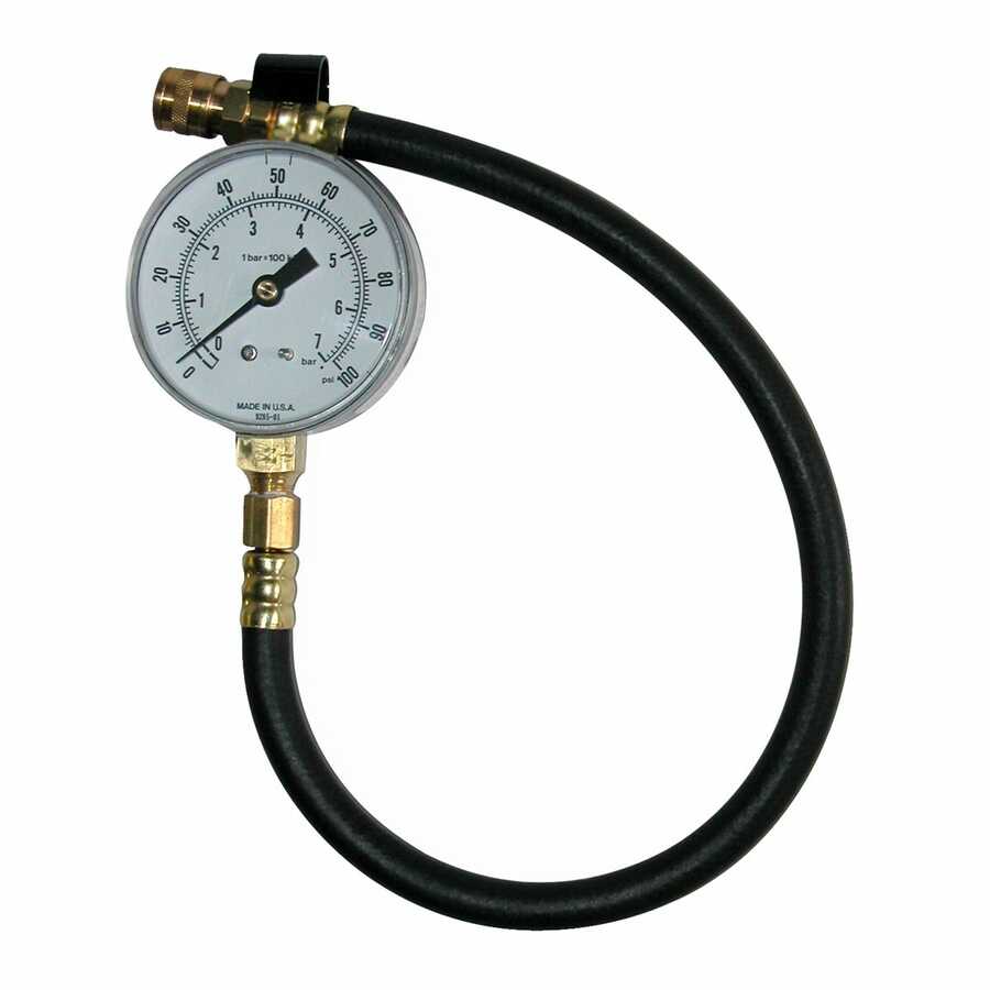 Fuel Injection Gauge for TU448 21/2 Inch 100 PSI