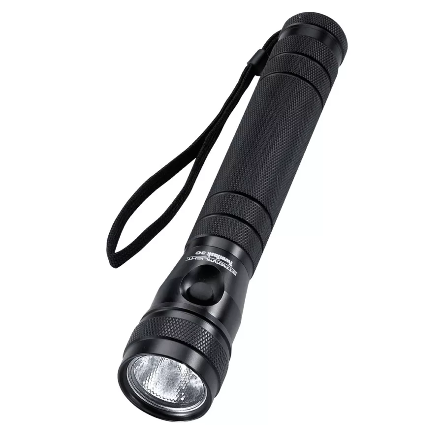 c. Twin-Task Flashlight - Black - 3-C Cell
