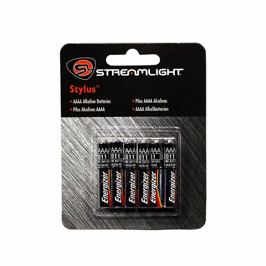 Stylus Replacement AAAA Battery Pack 6/Pk