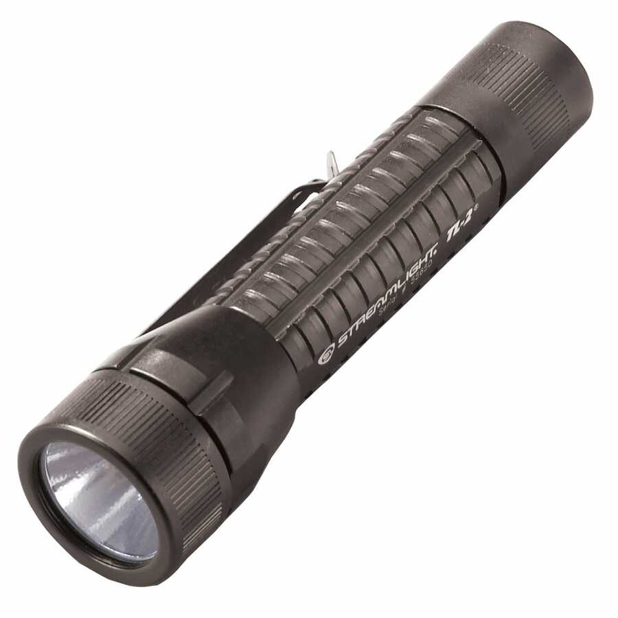 TL-2 Flashlight w/ Lithium Batteries - Black