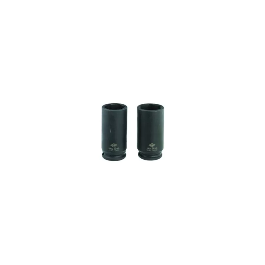 1/2 In Dr Spindle Nut Socket Set, 6 Pt, 32mm, 34mm 1/2 In Dr Spindle Nut Socket Set, 6 Pt, 32mm, 34mm