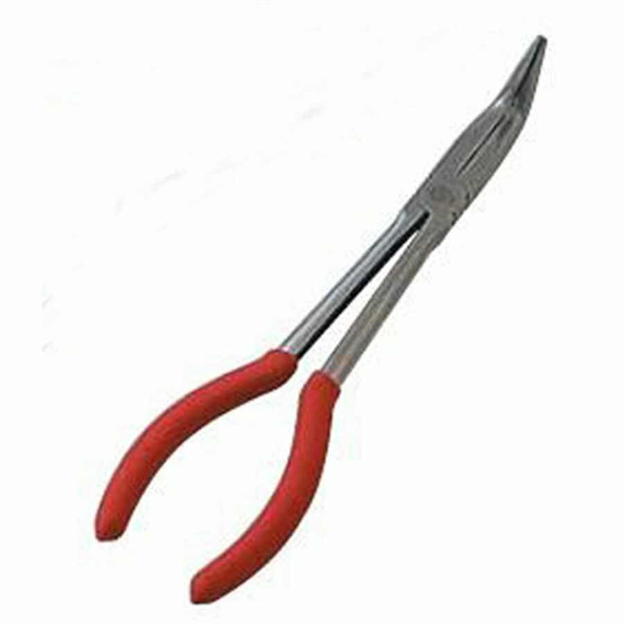 Curved 11\" Needle Nose Pliers