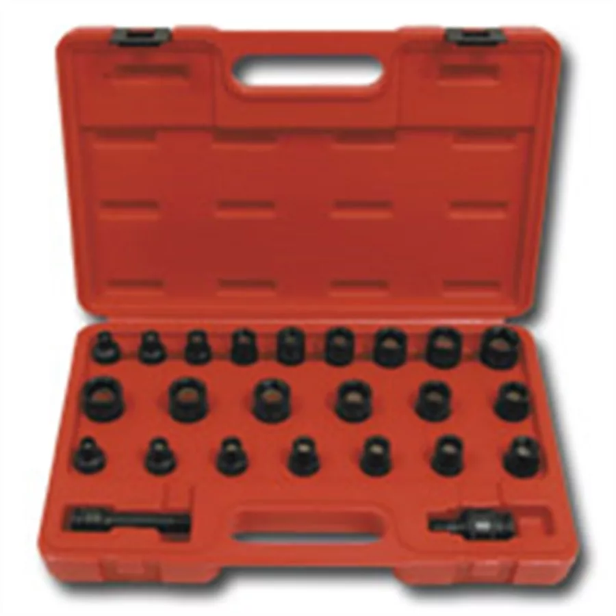 3/8 In Dr Master Magnetic Impact Socket Set - 24-Pc 3/8 In Dr Master Magnetic Impact Socket Set - 24-Pc