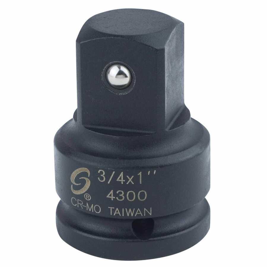 sourcing map Impact Socket Adapter and Reducer 1//2-Inch F to 1-Inch M Cr-Mo Steel