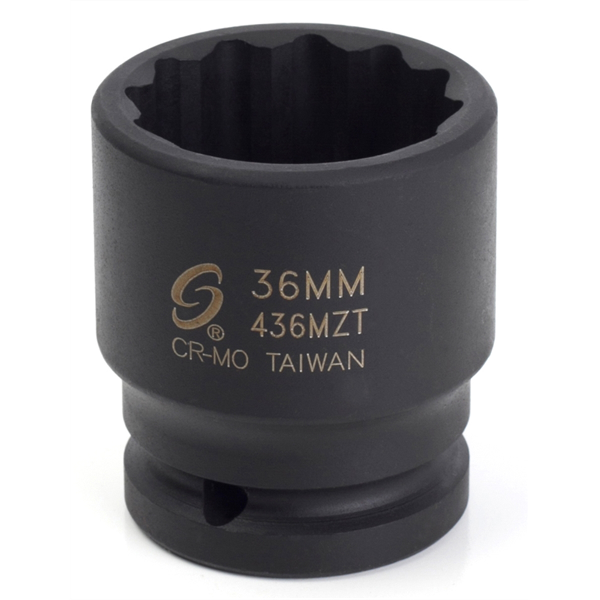 3/4\" DR. 12 PT. 33MM THIN WALL