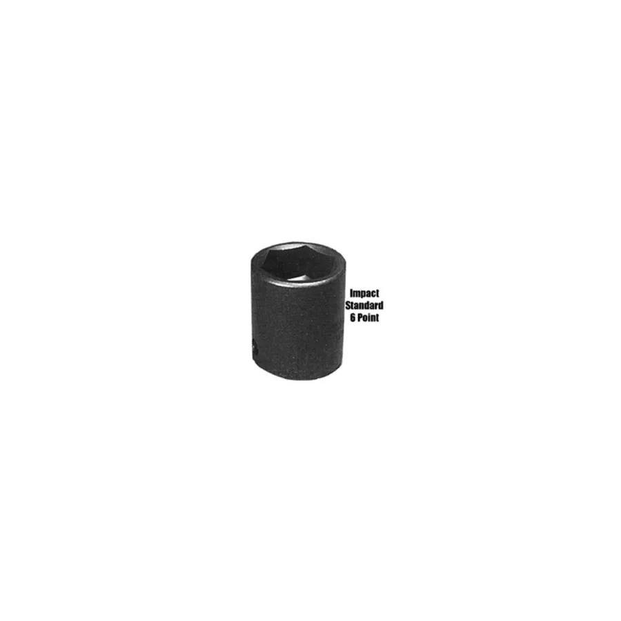 1 In Dr Impact Socket, 6 Pt, Std, 21mm 1 In Dr Impact Socket, 6 Pt, Std, 21mm