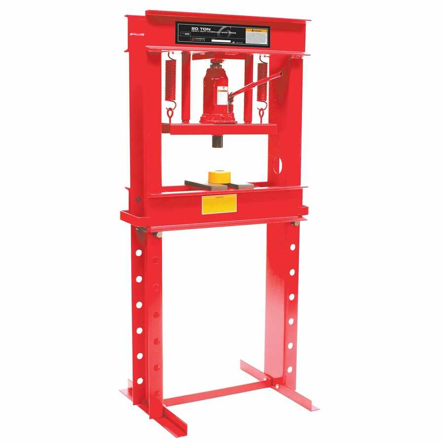 Hydraulic Press - 20 Ton - 7 In Stroke