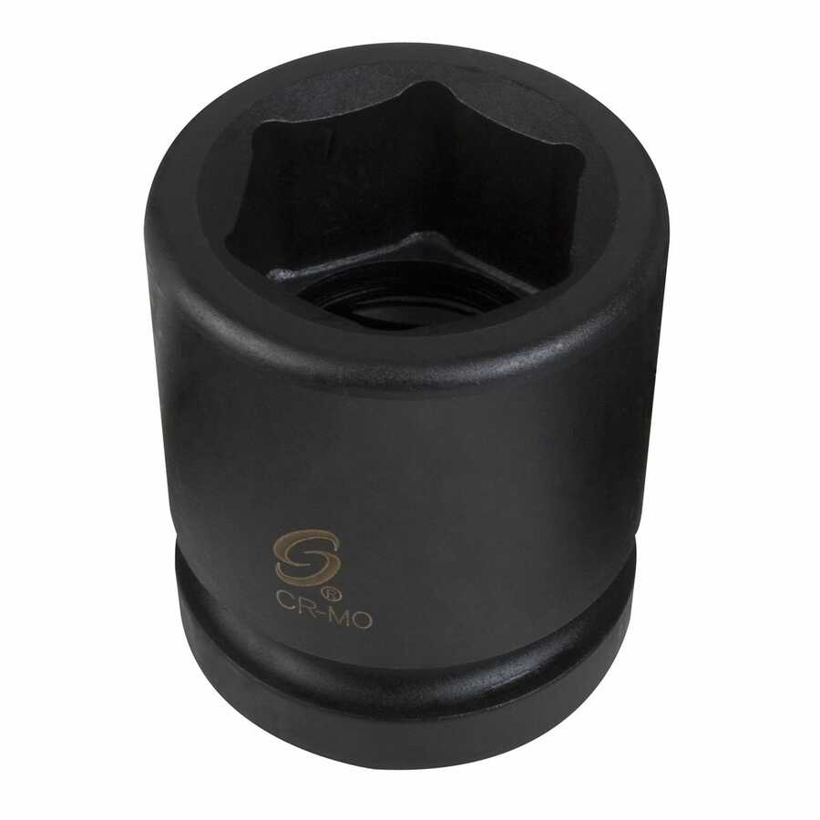 1 In Dr Impact Socket, 6 Pt, Std, 1-11/16 In