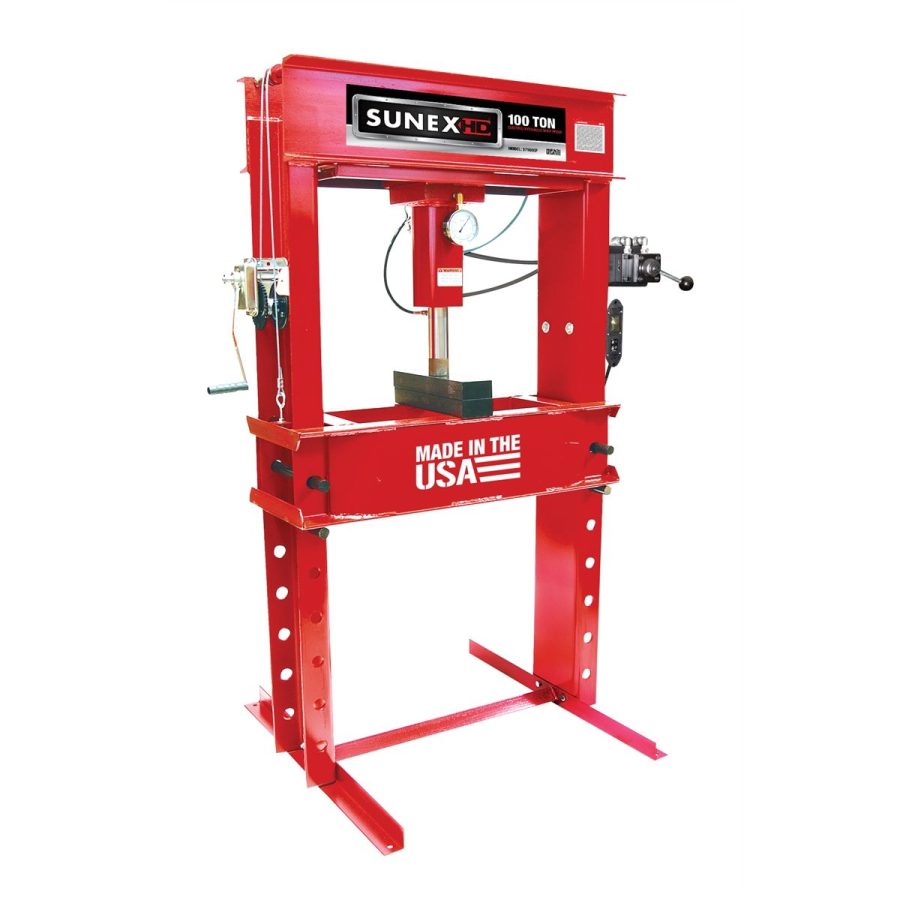 100 TON ELECTRIC HYD SHOP PRE