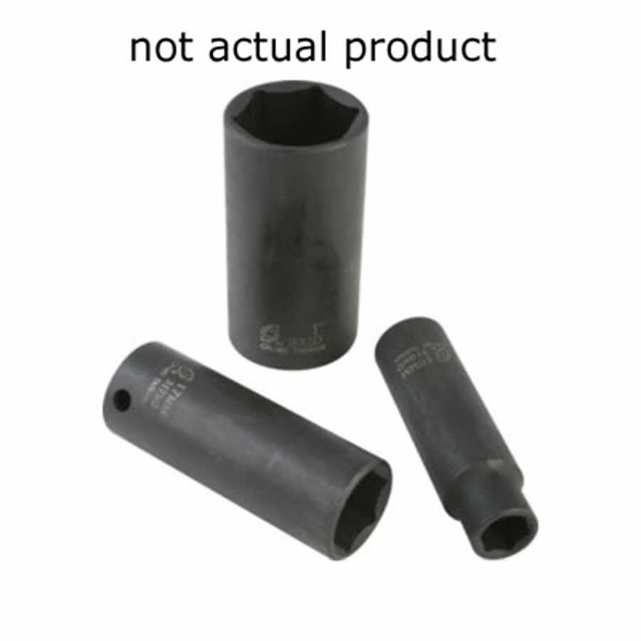 1/4" DR DEEP MAGNETIC IMPACT SOCKET 8MM