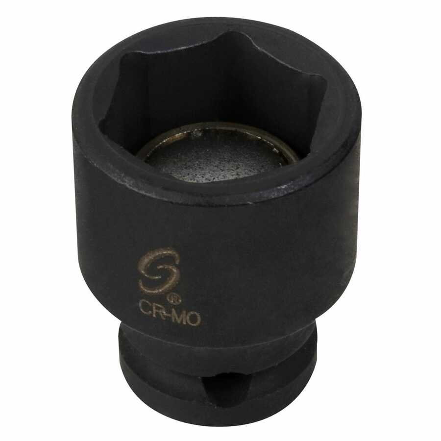 1/4\"DR 15MM MAGNETIC IMPACT SCKT