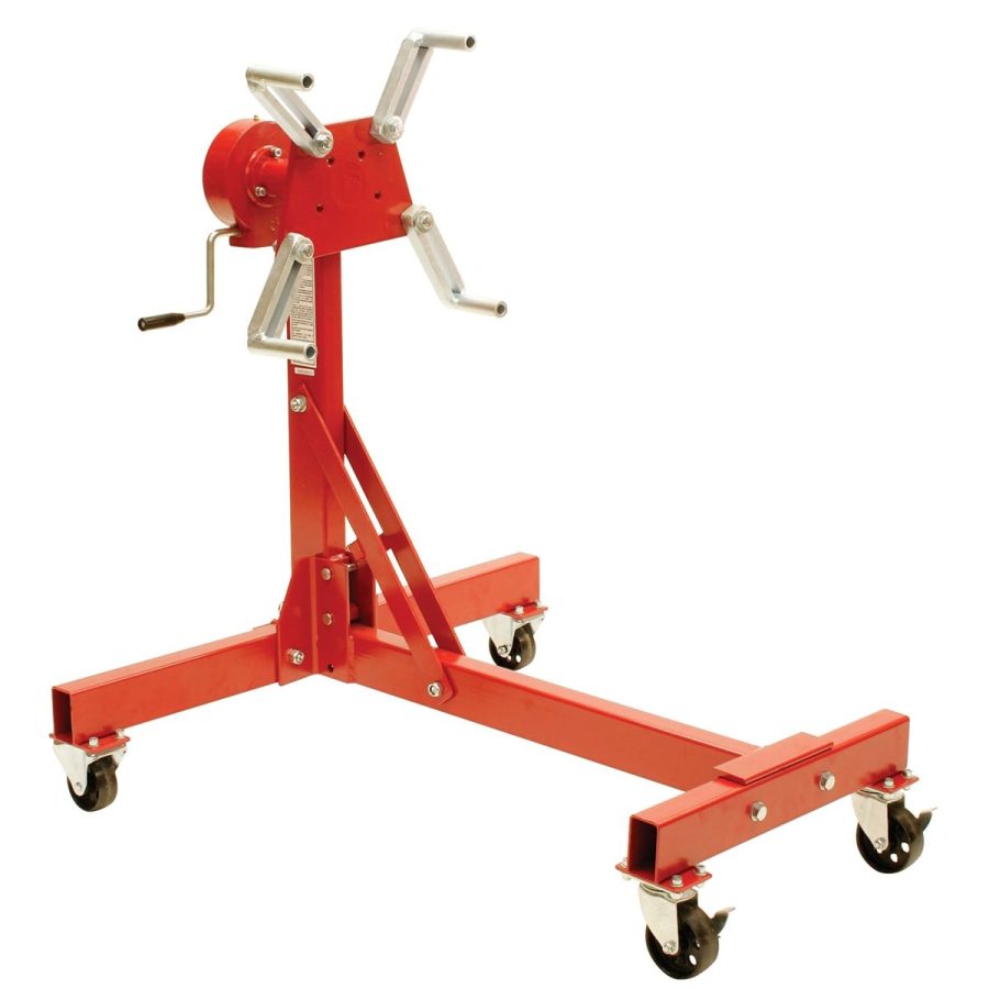 Deluxe Geared Engine Stand - 1,000 Lb Capacity