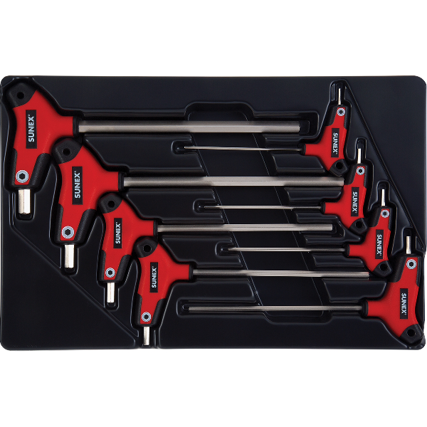 8PC T HANDLE MM HEX KEY SE