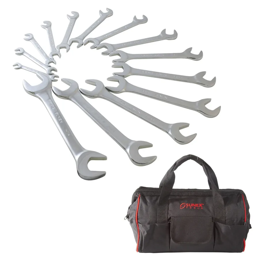 (image for) 14pc Angle wrench set with Bag
