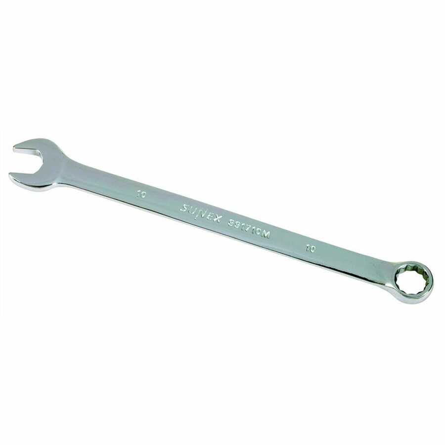 10MM Full Polish V-Groove Combination Wrench