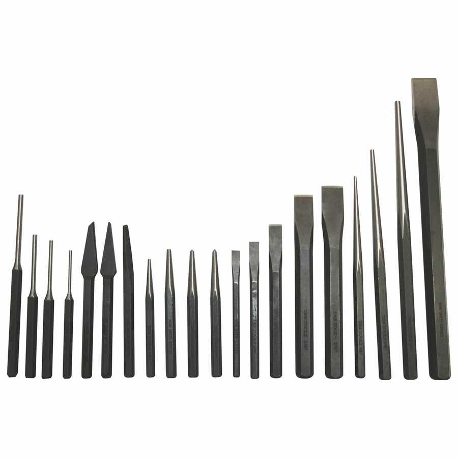 20pc Punch & Chisel Set