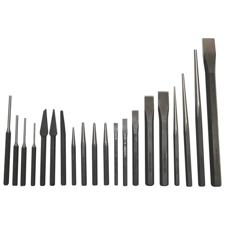 (image for) 20pc Punch & Chisel Set