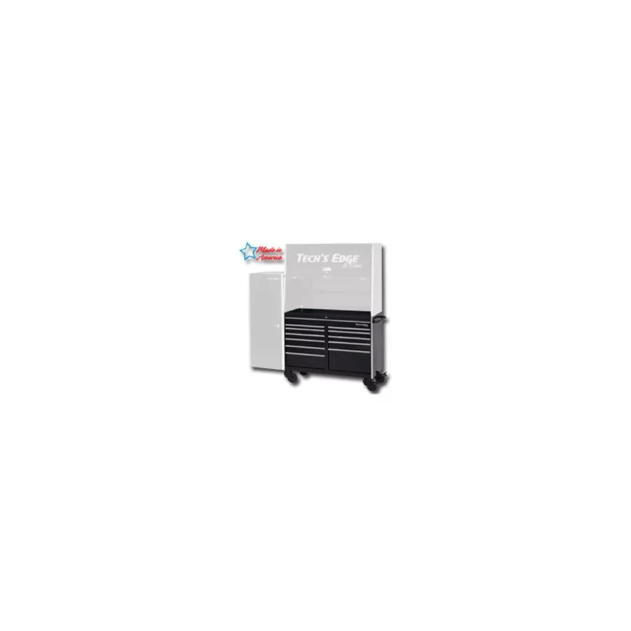 S-Class Roller Cabinet 56 x 24 In - Black
