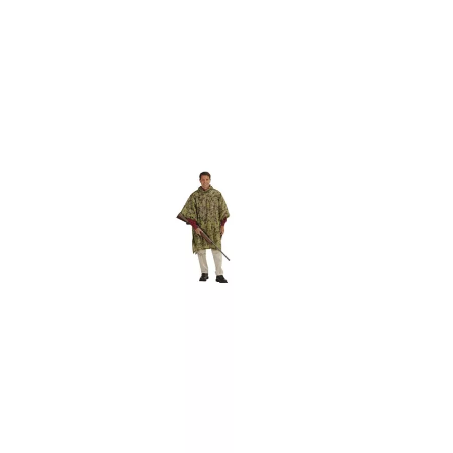 Camo Vinyl Poncho