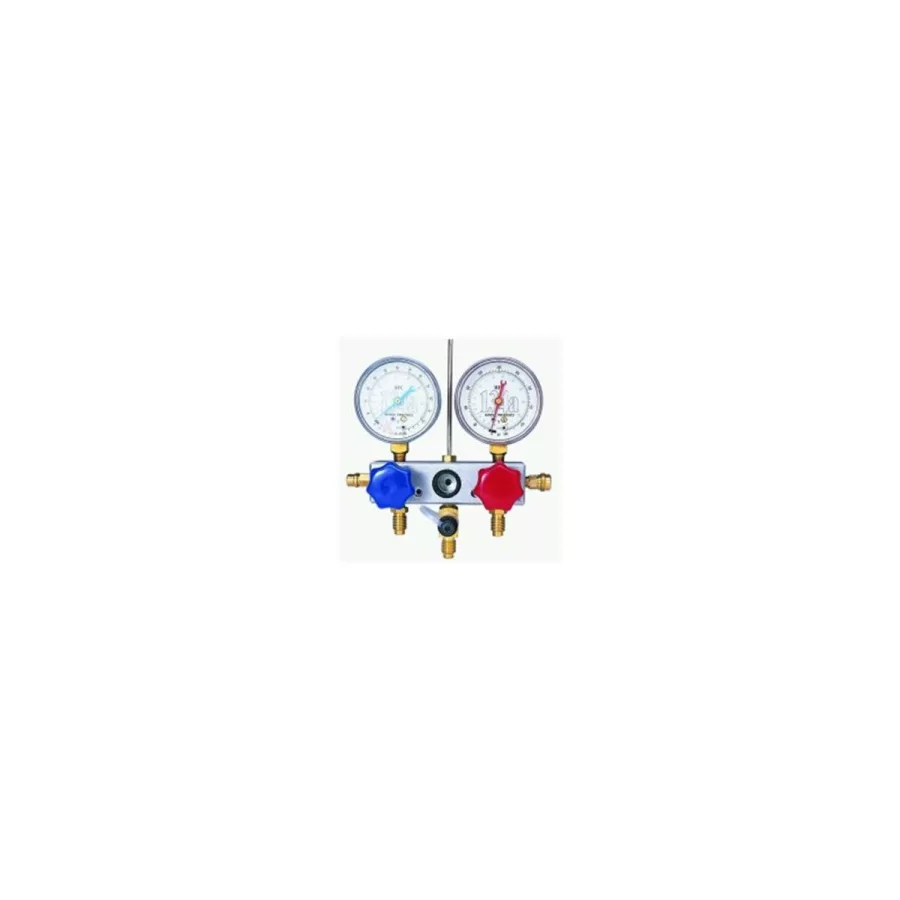 Refrigerant Gauge Set - 2 Way, Dry, Automotive HFC
