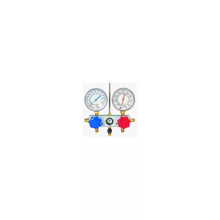 Refrigerant Gauge Set with Anti Blow, 72 In Hose
