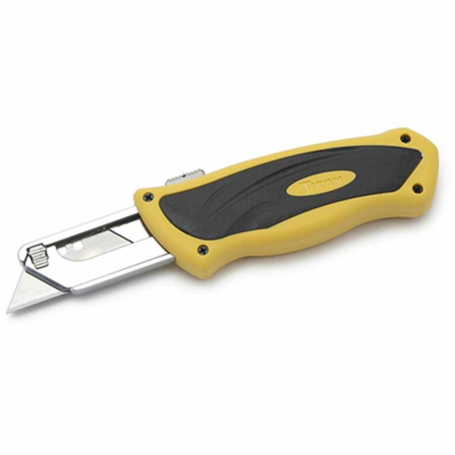 Sliding Utility Knife-Yellow