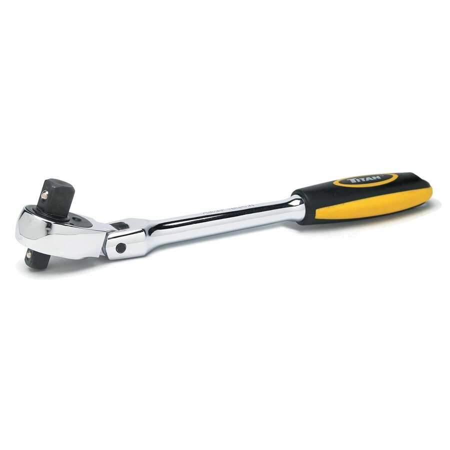 3/8 In & 1/2 In Drive Double Head Flex Ratchet