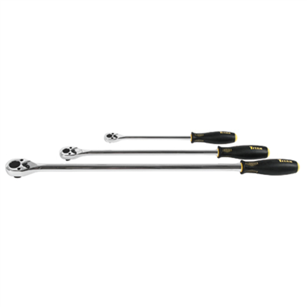 3-Pc Low Profile XL Ratchet Set