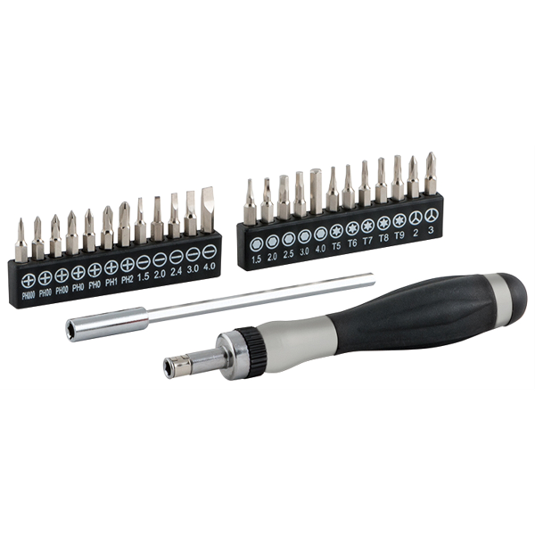 26 Pc. Ratcheting Precision Screwdriver