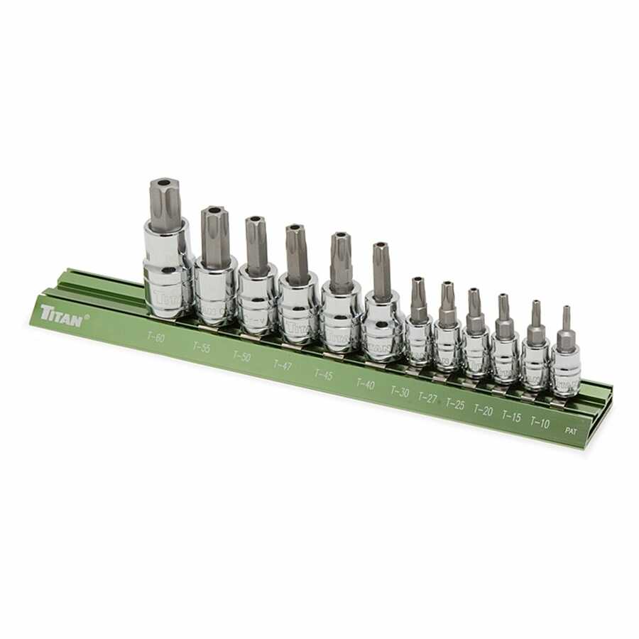 12PC TAMPER RESISTANT TORX SET