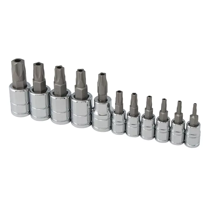 11pc 5-Lobe Tamper Resis. Bit Socket Set (image for) 11pc 5-Lobe Tamper Resis. Bit Socket Set
