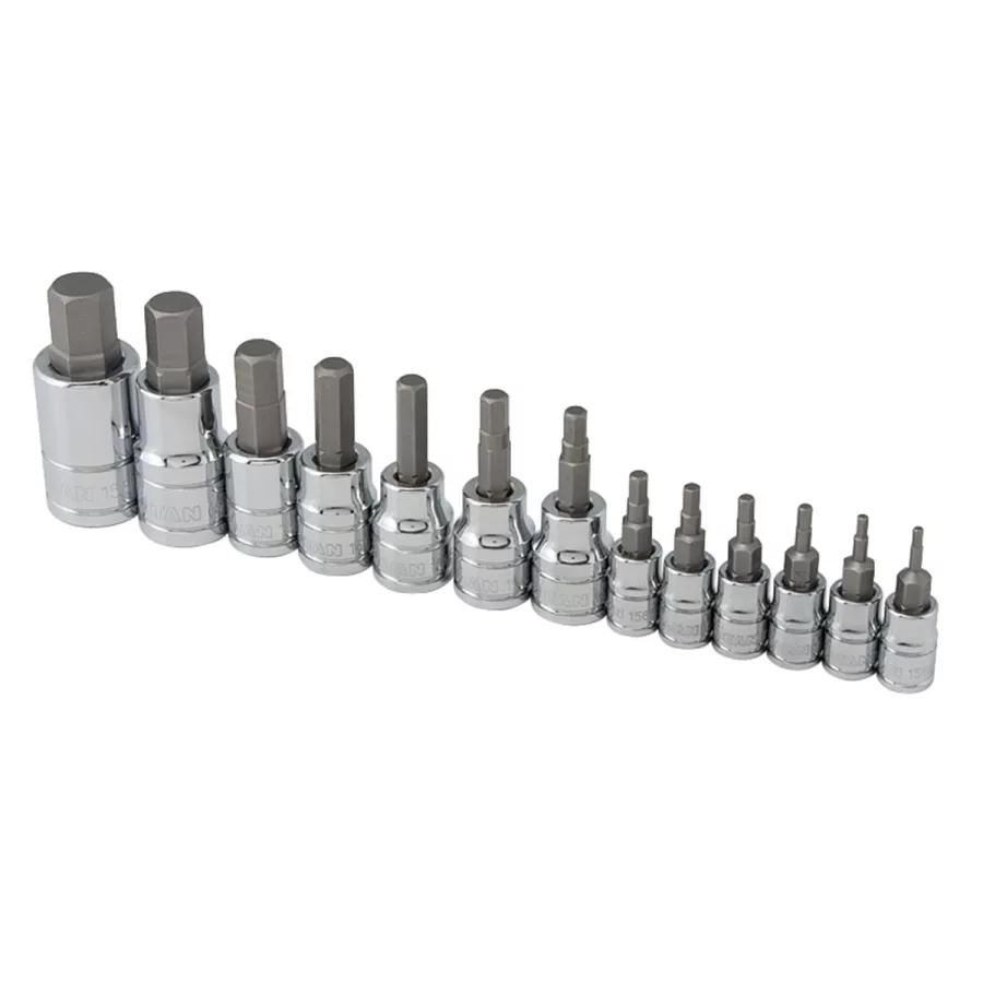 13pc SAE Hex Bit Socket Set 13pc SAE Hex Bit Socket Set