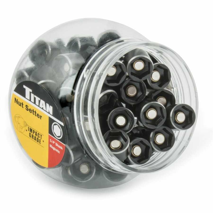 50 Pc. 1/2" 45mm Magnetic Nut Setter