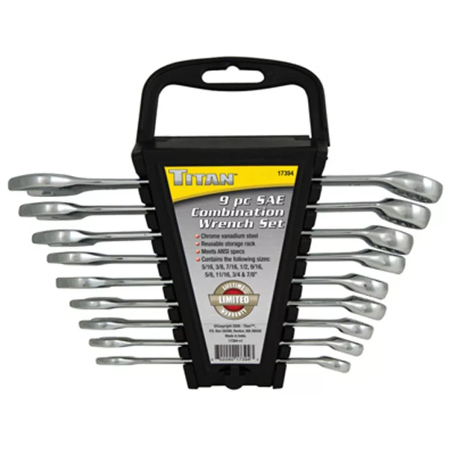 9PC SAE WRENCH SET 9PC SAE WRENCH SET