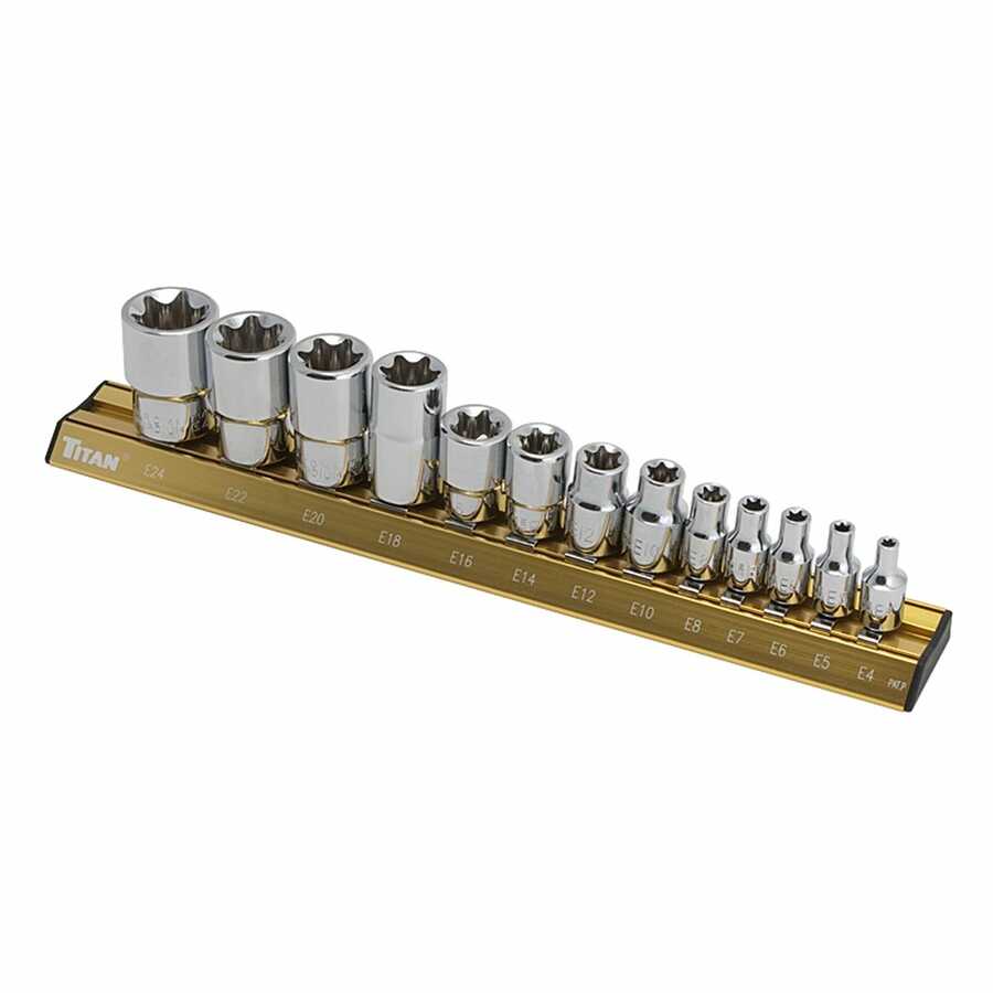 13 Pc. E-Star Socket Set