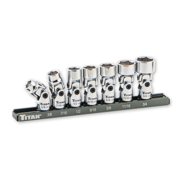 7-PC SAE 3/8" DR UNIVERSAL SOC