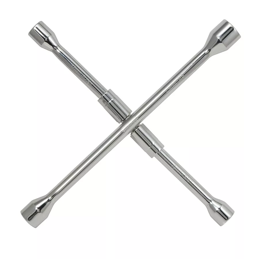 14" 4-Way SAE/MM Folding Lug Wrench