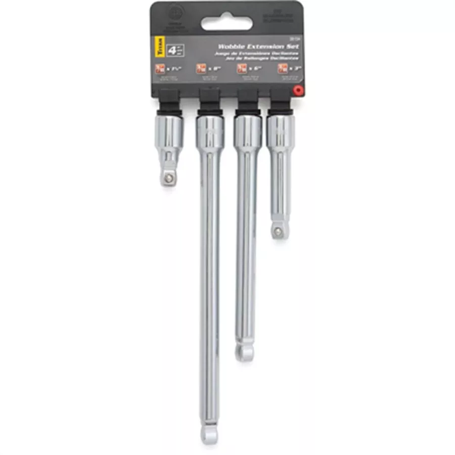 (image for) 4pc 3/8" Dr Wobble Extnsion St