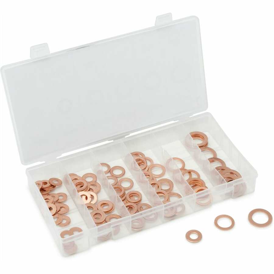 110 PC COPPER WASHER ASST