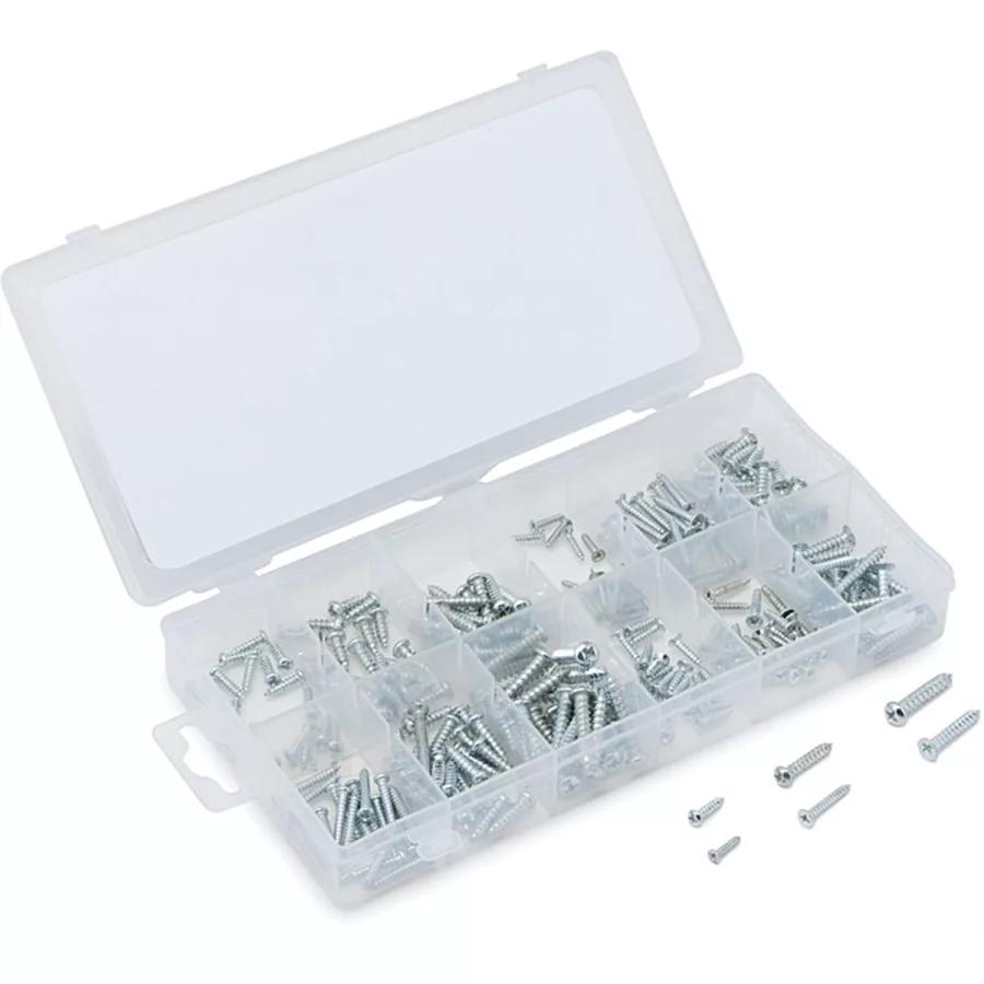 240PC SELF TAPPING WOOD/METAL 240PC SELF TAPPING WOOD/METAL
