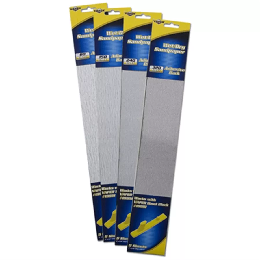 5 Sheets of 80 Grit Sand Paper