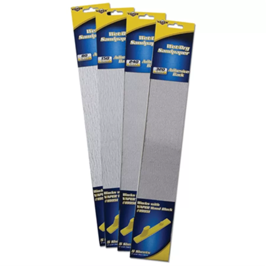 5 Sheets of 150 Grit Sand Pape