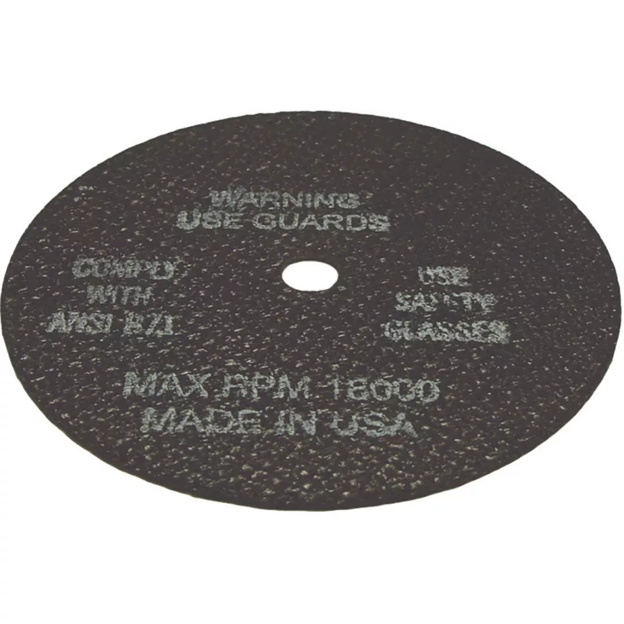 Cut Off Wheel 3" x 1/16" x 3/8", USA Made