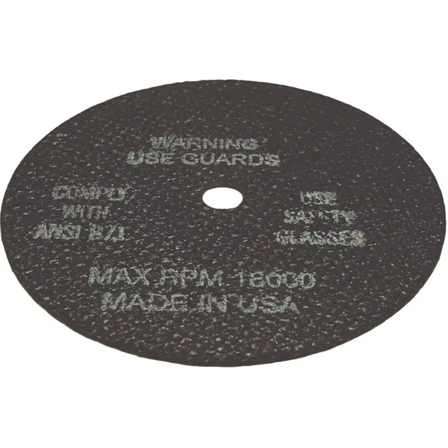 Cut Off Wheel 3" x 3/32" x 3/8", USA Made