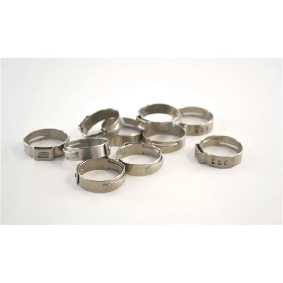 10/Bag 9 1/6" Open Pinch Clamps (.472" - 9/16") (image for) 10/Bag 9 1/6" Open Pinch Clamps (.472" - 9/16")